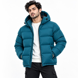 La ropa exterior acolchada inteligente con chaquetas tipo puffer para hombre es ideal para viajes en las mañanas frías y atuendos diarios informales y versátiles. - Product Image 4