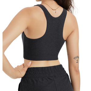 New Women Crop Top and Shorts <b>Set</b> Casual <b>Lounge</b> Wear <b>Two</b> <b>Piece</b> Outfit Yoga Fitness Workout <b>Set</b> Custom Wholesale OEM ODM - Product Image 3