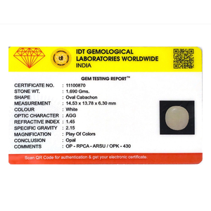 Handcrafted 8.45 Carat Natural Australian Opal Loose Gemstone for Fine Jewelry - Product Image 4