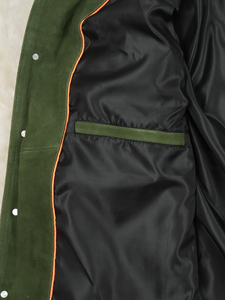 <b>Mens</b> <b>Suede</b> <b>Jacket</b> Classic Heritage Outerwear Soft Finish Stylish Fit OEM Custom Wholesale Manufacturer Sample Service Available - Product Image 5