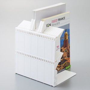 Firmbookend Nhật Bản thiết kế bàn lưu trữ Organizer A4 Kích thước nối dài connectable bookend Tạp Chí <span class=keywords><strong>CD</strong></span> chủ cho nhà bếp văn phòng - Product Image 4