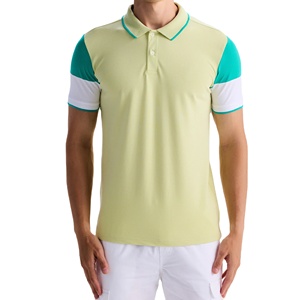 Polo de Hombre de Moda, Manga Corta, Color en Contraste, Ropa Nueva, Algodón, Estilo Urbano, Camisetas Polo Casuales, Hecho en Pakistán - Product Image 2