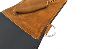 Gant de Falconnerie Court Style Arabe par Rehex Impex – Gants en Cuir pour Manipulation des Faucons – Fabricant OEM/ODM - Product Image 3