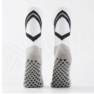 Chaussettes de course respirantes North Approach Crew Socks blanches pour adultes, saison estivale - Product Image 2