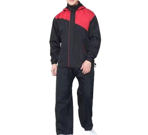 Conjunto Deportivo de Dos Piezas con Chaqueta Cortavientos y Pantalones Jogger de Nailon con Diseño Moderno y Logotipo Personalizado para Hombre, por HI 2026 - Product Image 4