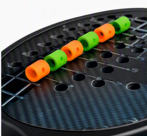 Cintas Protectoras Antivibración OEM Verde Naranja para Raqueta de Pádel, Accesorio de Entrenamiento, Absorbedor de Vibraciones Duradero, Amortiguador de Pádel de Playa - Product Image 6