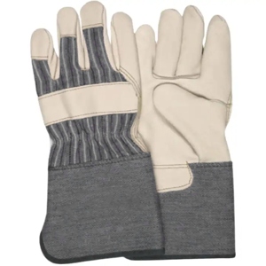 Gants de travail en cuir de vachette grainé de qualité canadienne, résistants à l'abrasion et à la chaleur, avec des caractéristiques de sécurité, excellente protection des mains - Product Image 5