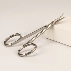 Manicure Cuticle Scissors Beauty Curved Stainless Steel Sharp Foldable Right-<b>Handed</b> Durable Custom Logo <b>Nail</b> - Product Image 4