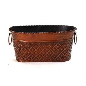 Ensemble de pots rustiques en métal pour plantes d'intérieur, patio et jardin de style ferme - Product Image 4