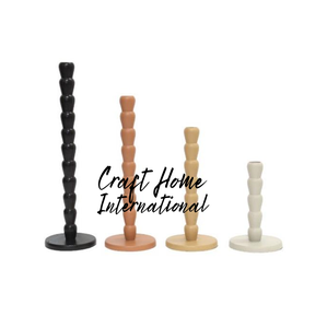 Porte-bougie de style nordique, décoration minimaliste scandinave moderne, élégant centre de table pour la maison - Product Image 4