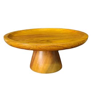 Elegant Solid Wood Natural Dessert Cake Stand for Home Tabletop Display Restaurant and Party Presentations <b>Bakeware</b> Tool - Product Image 1