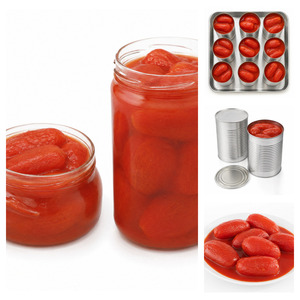 Delicious Premium Quality Hot Sale <b>Big</b> Sale Factory In Vietnam Peeled Tomatoes In Tomato Juice Can A10 - Product Image 1