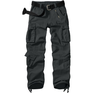 Pantalon cargo décontracté pour homme, coupe ajustée, multi-poches, tissu confortable pour un usage quotidien ou des aventures en plein air - Product Image 3