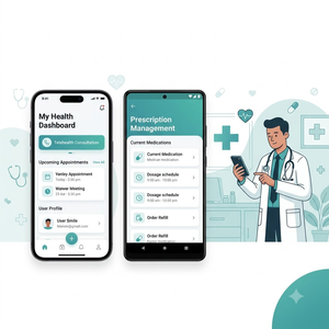 Aplicación médica y de atención médica lista para reservar citas médicas en línea fácilmente con función personalizada disponible - Product Image 1