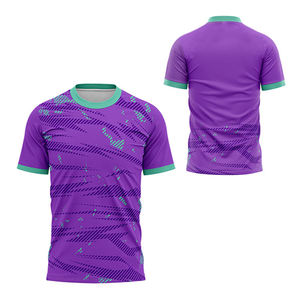 เสื้อฟุตบอลย้อนยุคแบบกำหนดเองสำหรับผู้ชาย ชุดกีฬาคุณภาพสูง เสื้อฟุตบอลคอวี ผู้จำหน่ายเสื้อยืด - Product Image 4