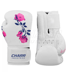 Gants de boxe en cuir sur mesure - Haute qualité, sangle de poignet réglable, antidérapants, couleurs et tailles personnalisées - Product Image 3