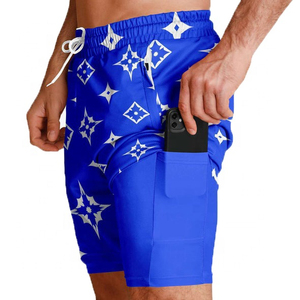 Custom Men's Casual Summer <b>Board</b> Shorts Gym Shorts Quick Dry Solid Mid Lightweight Breathable Mesh with Soft Drawstring Waist - Product Image 5