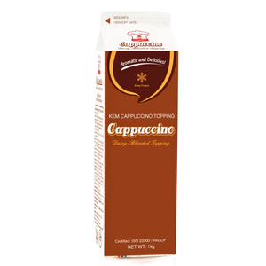 Wholesale <b>Direct</b> From Manufacture <b>Bakery</b> Using OEM/ODM Non Dairy Cream HALAL Cappuccino Dairy Blended Topping Creamer 1KG Supply - Product Image 1