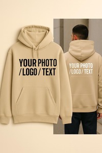เสื้อฮู้ดผู้ชายสีน้ำเงินกรมท่า โลโก้ด้านหน้า ผ้าฟลีซโพลีเอสเตอร์/คอตตอน ทรงปกติ เป็นมิตรกับสิ่งแวดล้อม ระบายอากาศได้ดี มีกระเป๋า สไตล์ลำลอง - Product Image 6