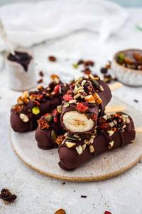 Plátano Congelado con Cobertura de Chocolate de Marca Privada, Fabricante de Snacks de Fruta Congelada IQF, Vietnam - Product Image 2