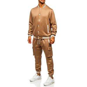 Econex Sports 2025 Survêtements vierges personnalisés d'entraînement Ensemble de sport pour hommes Survêtements unis pour hommes Tenue de sport thermique - Product Image 6