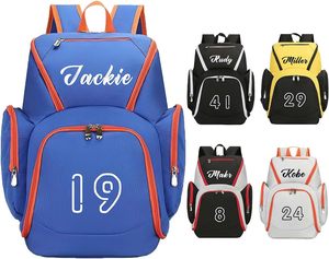 Basketball Drawstring Nylon Sports Bag OEM Custom Logo Lightweight <b>Backpack</b> with 30-<b>40L</b> Capacity for Players - Product Image 1