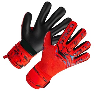 Breathable Soccer Football Goalkeeper <b>Gloves</b> Embossed Latex Palm Anti Slip <b>Grip</b> Palm Elastic Cuff Support Football <b>Gloves</b> - Product Image 1