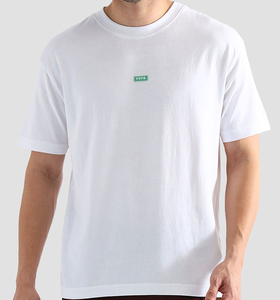 T-shirt sportif à manches courtes pour homme, coupe ajustée, séchage rapide, couleur unie, col rond, tricoté en polyester, pour les activités sportives - Product Image 1