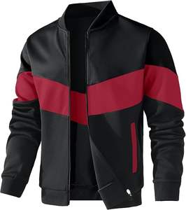 Unisex Casual Spring Satin Windbreaker 100% Cotton <b>Waterproof</b> Breathable <b>Thin</b> Athletic Varsity <b>Jacket</b> Customized Color Logo - Product Image 1