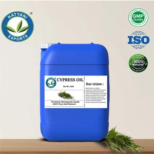 Huile essentielle de cyprès (Cupressus sempervirens) en emballage standard, distillée à la vapeur, qualité aromathérapie, exportateur en Inde - Product Image 4