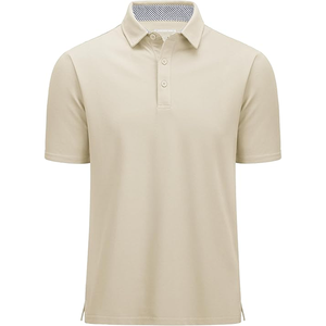 Camiseta Polo de Color Sólido Esencial para el Día a Día, Algodón de Alta Calidad, Personalización de Marca, Suministro al por Mayor - Product Image 6