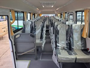 รถบัสพลังงานไฟฟ้าใหม่ 31 ที่นั่ง เป็นมิตรกับสิ่งแวดล้อม ปล่อยมลพิษเป็นศูนย์ สำหรับการขนส่งสาธารณะในเมือง พร้อมที่นั่งผู้โดยสารที่สะดวกสบาย - Product Image 6