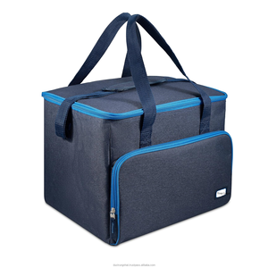 Sac de plage fourre-tout de conception chaude avec glacière isolée réutilisable grande capacité 15L 20L fourre-tout sacs à lunch de voyage - Product Image 3