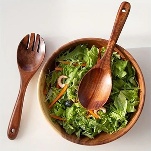 Bols à salade artisanaux jetables en bois d'acacia mangue, design moderne, vaisselle de fête, HANDICRAFT HUB Uttar Pradesh - Product Image 1