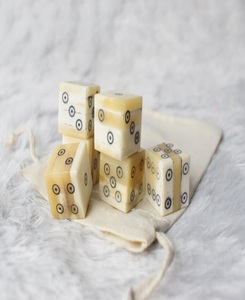 New Design Six Sides Bone Gaming <b>Dice</b> Best Accessories Bulk Price Casino Adult Game White Bone Natural White Bone Best Quality - Product Image 3