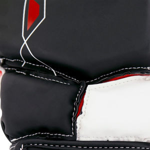 Guantes de Combate MMA de Cuero de 4oz con Cierre de Cordones para Entrenamiento de Muñeca, Sparring, Absorción de Humedad, Personalizables, para Adultos - Product Image 6