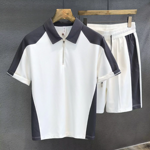 Camiseta Polo Moderna y Elegante, Traje Deportivo Informal para Hombre, Camiseta de Manga Corta de Verano, Traje de Pantalones Cortos - Product Image 3