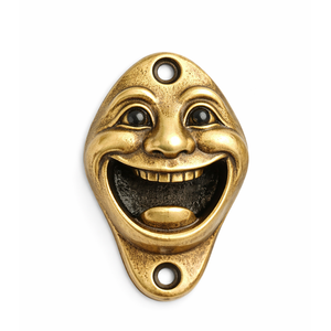 Accesorios para cerveza en barra, abridor de botellas de metal montado en la pared, con forma antigua 3D, personalizado. - Product Image 1