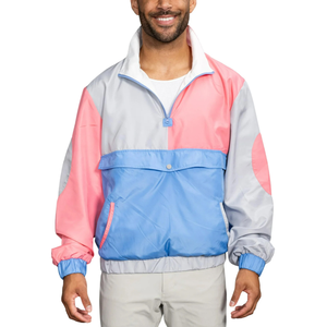 Chaqueta Cortavientos Anarok Retro Personalizable de los Años 80 y 90 para Hombre y Mujer, Chaqueta Cortavientos Impermeable de Tela Ligera - Product Image 1