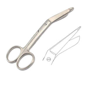 Lister Bandage <b>Plaster</b> Scissors Angled Probe End By Dentavex - Product Image 6