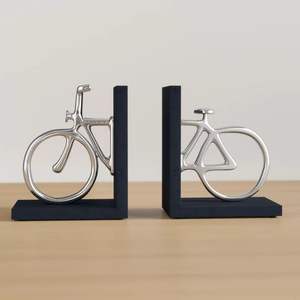 Sujetalibros de metal resistente para colección de libros grandes, soporte fuerte para estantería de biblioteca en casa y mesa de estudio - Product Image 2