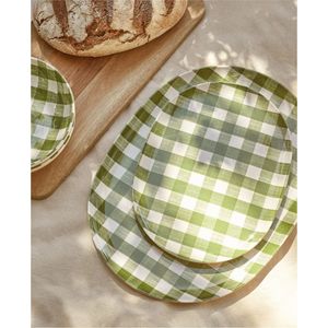 Bandeja de Servir Esmaltada de Lujo con Forma de Barco, Plato Decorativo Moderno de Metal, Centro de Mesa Amarillo Hecho a Mano para Hogar, Hotel, Restaurante - Product Image 6