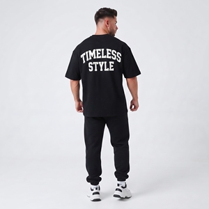 Ensemble de survêtement deux pièces pour homme : T-shirt et pantalon de sport imprimés pour l'entraînement - Product Image 2