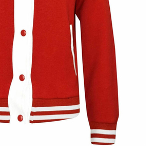 Nueva Chaqueta Varsity de Lana de Invierno de Alta Calidad para Hombre, Diseño Moderno, Venta al por Mayor, Logotipo Bordado Personalizado, Mangas de Cuero - Product Image 3