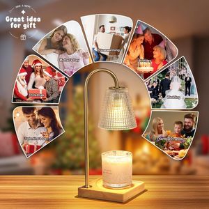 Lampada Scaldacera Vintage con Timer e Dimmer, Regalo di Compleanno o di Inaugurazione Casa per Donne, Mamme, Sorelle, Decorazione per la Casa - Product Image 4