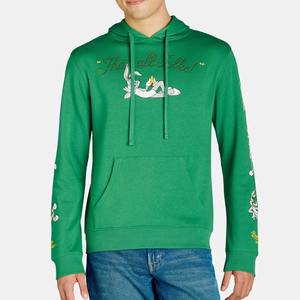 Sweat-shirts à capuche en strass sur mesure, nouveau design d'hiver, service OEM pour hommes, tissu polaire de haute qualité - Product Image 5