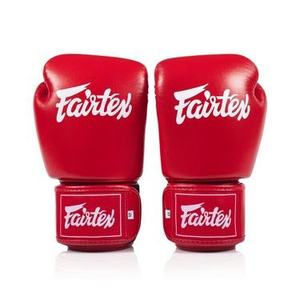 ถุงมือชกมวย FAIRTEX คุณภาพสูง หนังวัวแท้ ระบายอากาศได้ดี ปรับขนาดได้ด้วยแถบตีนตุ๊กแก สำหรับทุกเพศ - Product Image 4