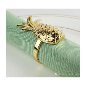 Accesorios de decoración de acero inoxidable, elegante, dorado, corte láser, mariposa, Metal moderno, dorado, forma de espiral, anillo para servilletas de diseño - Product Image 3