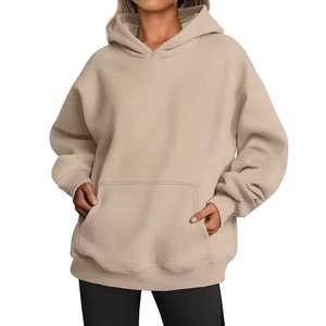 Sudadera con Capucha de Lujo para Mujer, Personalizada con Logotipo, Ligera, Informal, Deportiva, de Alta Calidad, para Invierno, Talla Grande - Product Image 2