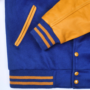 Manufacturer Custom Plus Size High Street Eco-Friendly Breathable Varsity College <b>Baseball</b> <b>Jacket</b> <b>Men</b> Wholesale Winter - Product Image 6